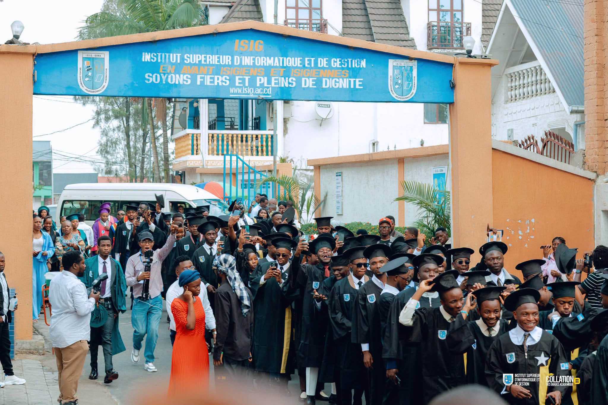 Couronnement de l'excellence à l'ISIG-GOMA : Célébration des lauréats 2025–2026