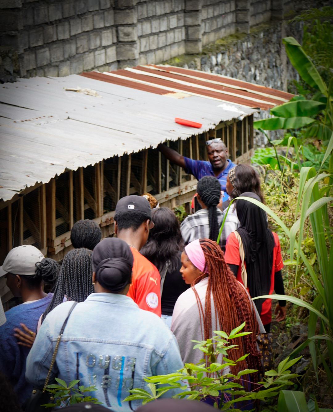 Les étudiants de LIC1 Gestion de développement en descente à Mugunga et Nyabushongo